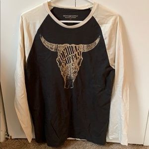 Colorblock Print Shirt